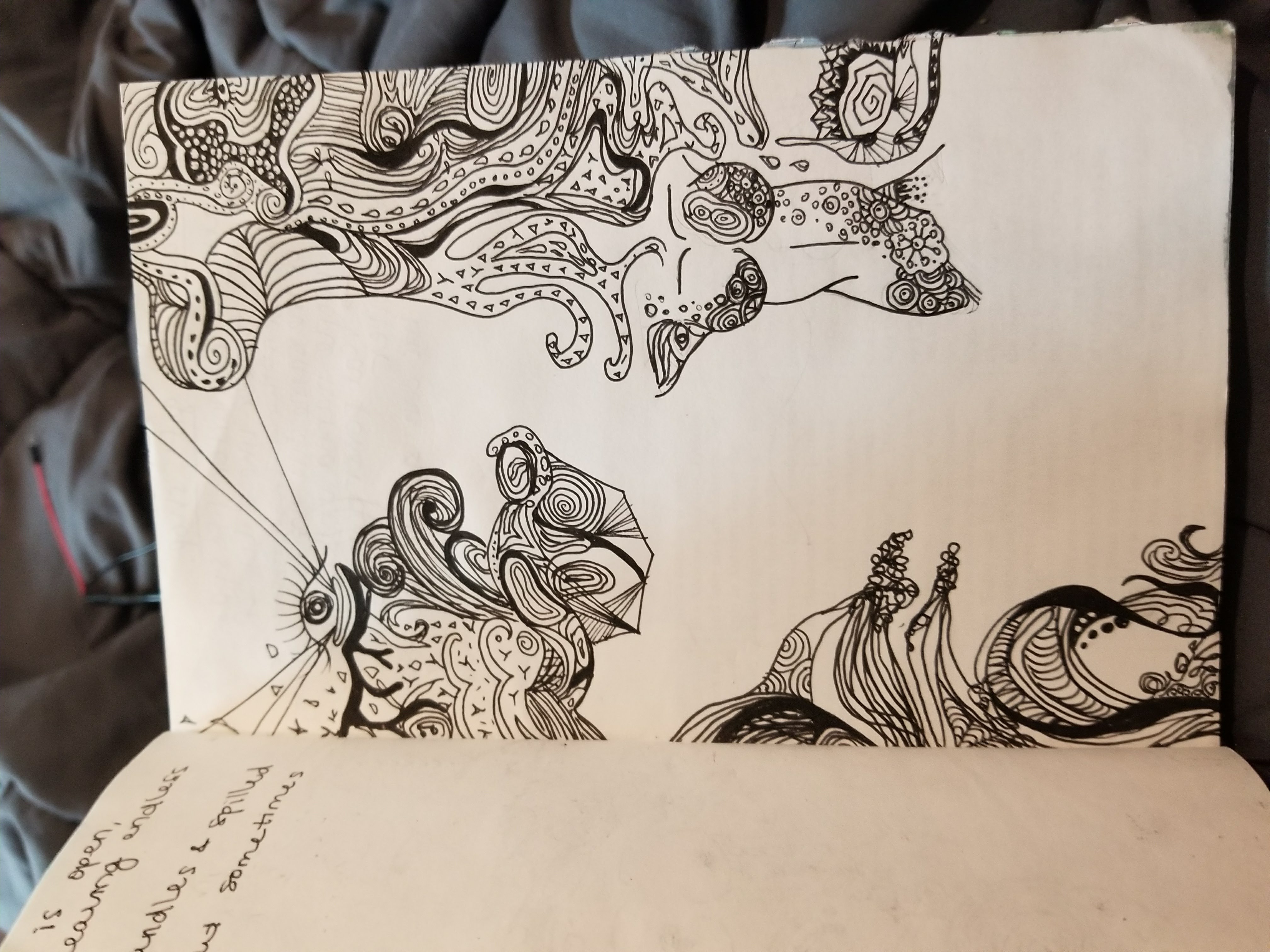 pen doodles